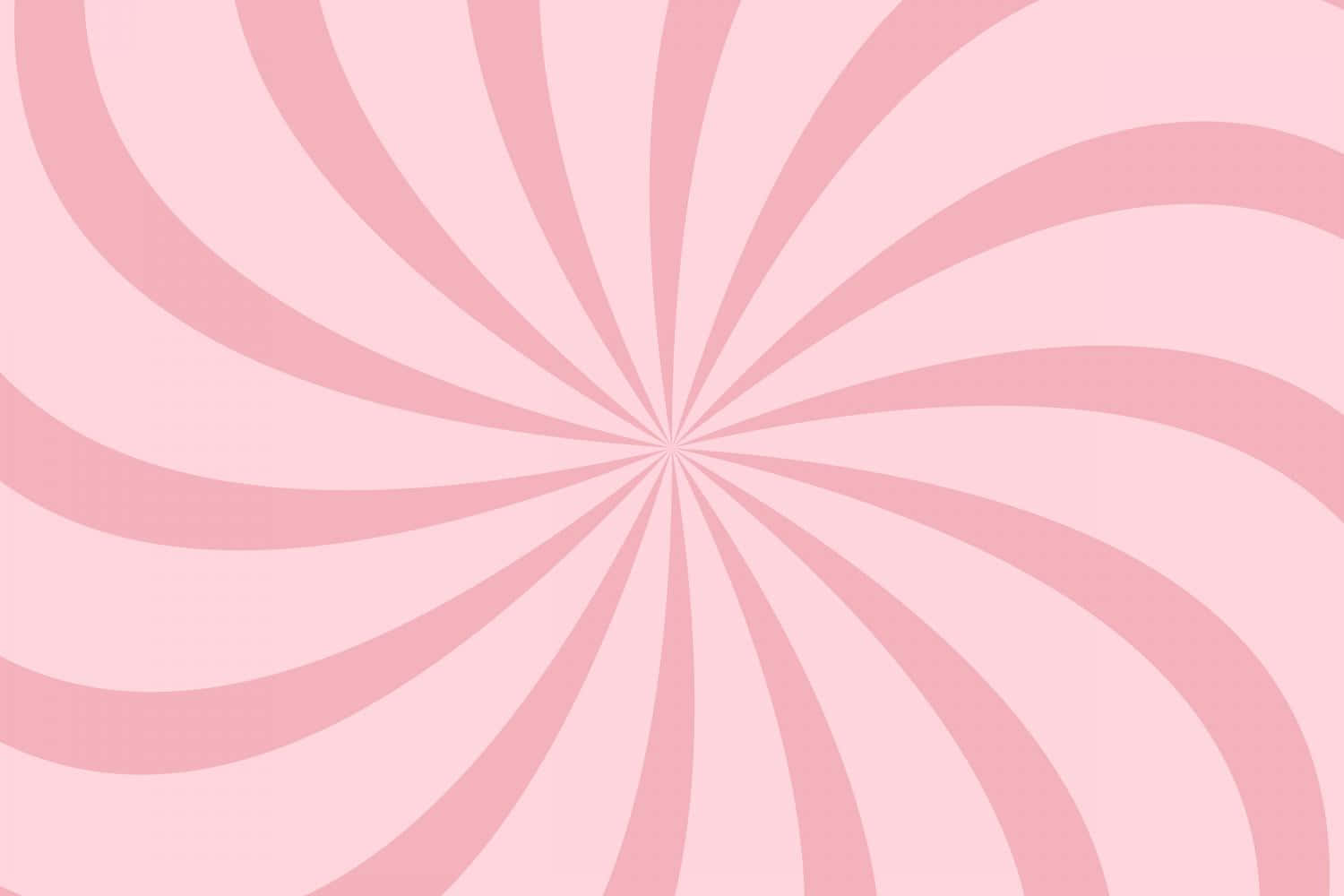 Dynamic Pink Swirl on a White Background