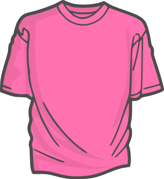 Pink T Shirt Graphic PNG