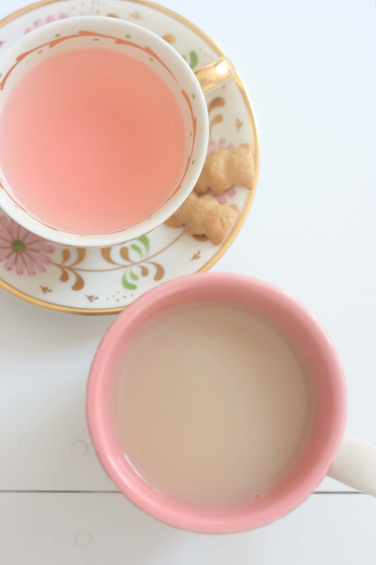 A Refreshing Pink Tea Awaits Wallpaper