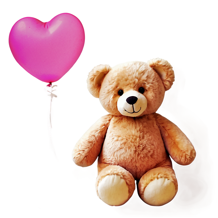 Pink Teddy Bear Png 05212024 PNG