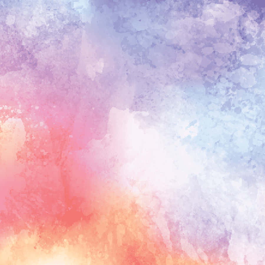 Watercolor Background With A Pink, Blue And Purple Color