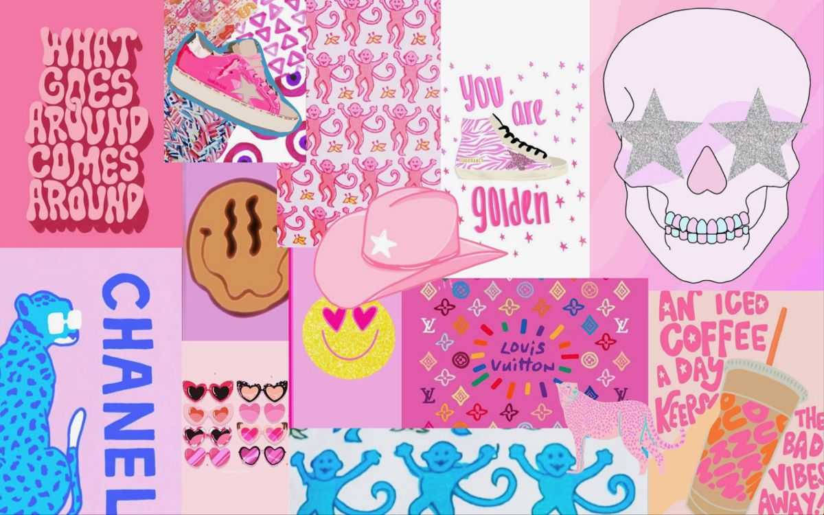 Download Pink Themed Tumblr Aesthetic And Preppy PFP Wallpaper