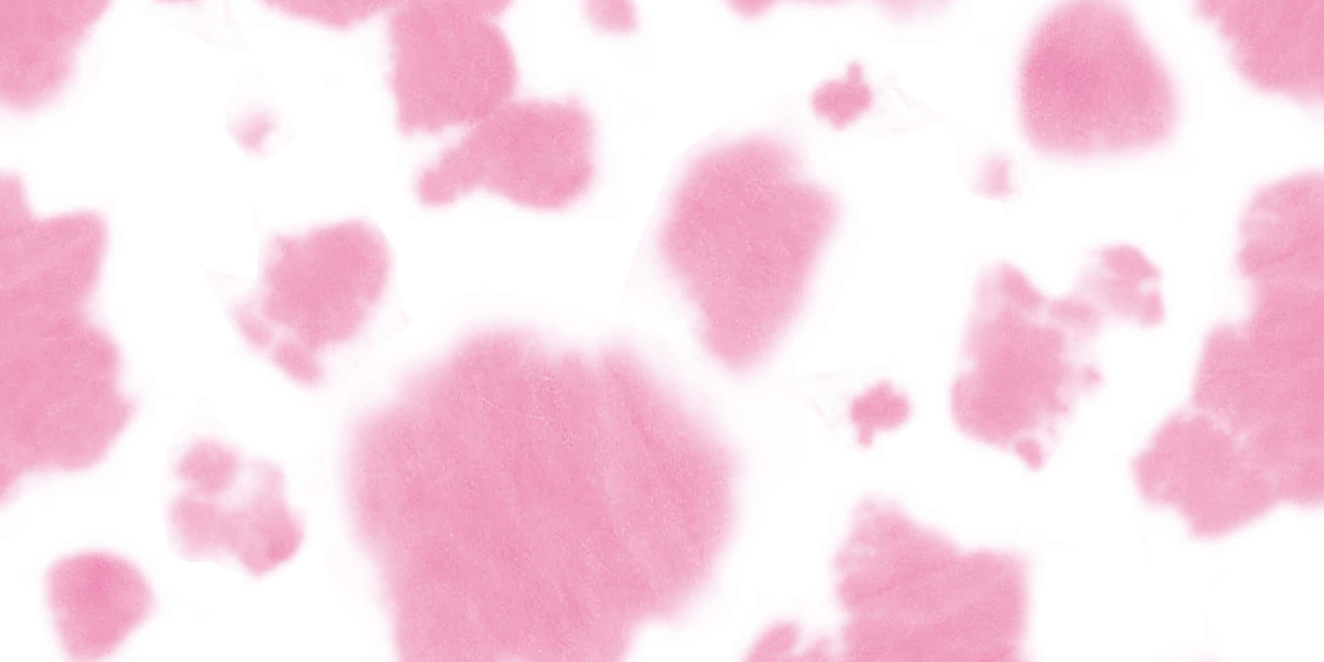 Pink And White Cow Print Fabric By Sassy_sassy On Spoonflower - Custom Fabric