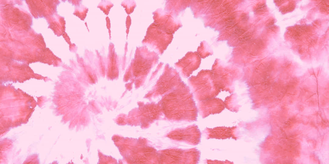 Bright and Colorful Pink Tie-Dye Design