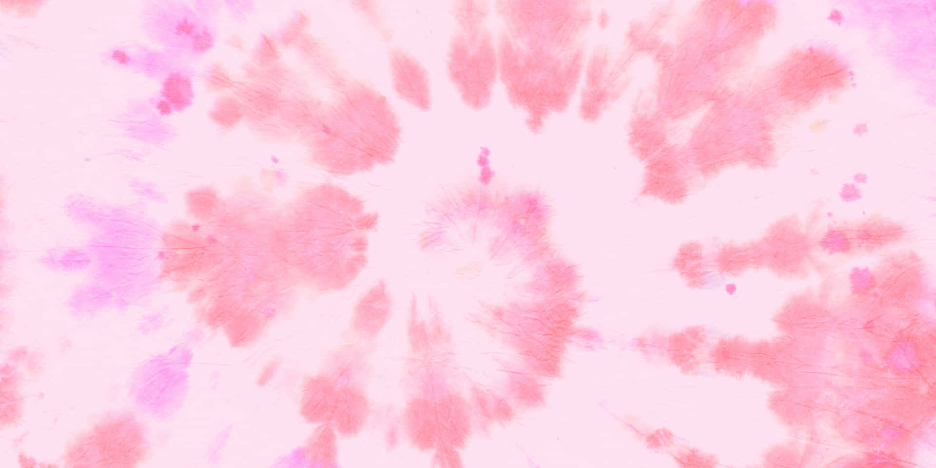 A vibrant pink tie-dye background.