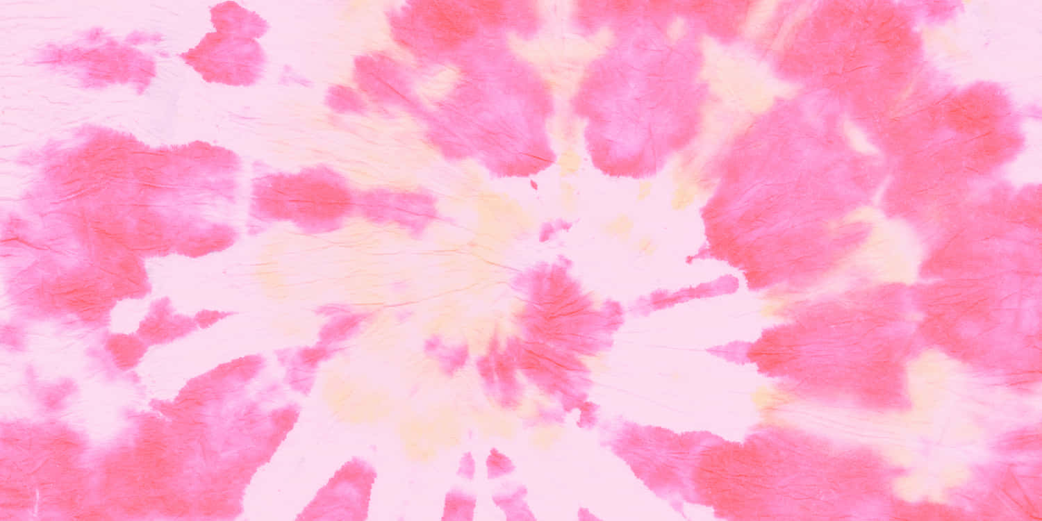 Add a colorful twist to your style with pink tie-dye background