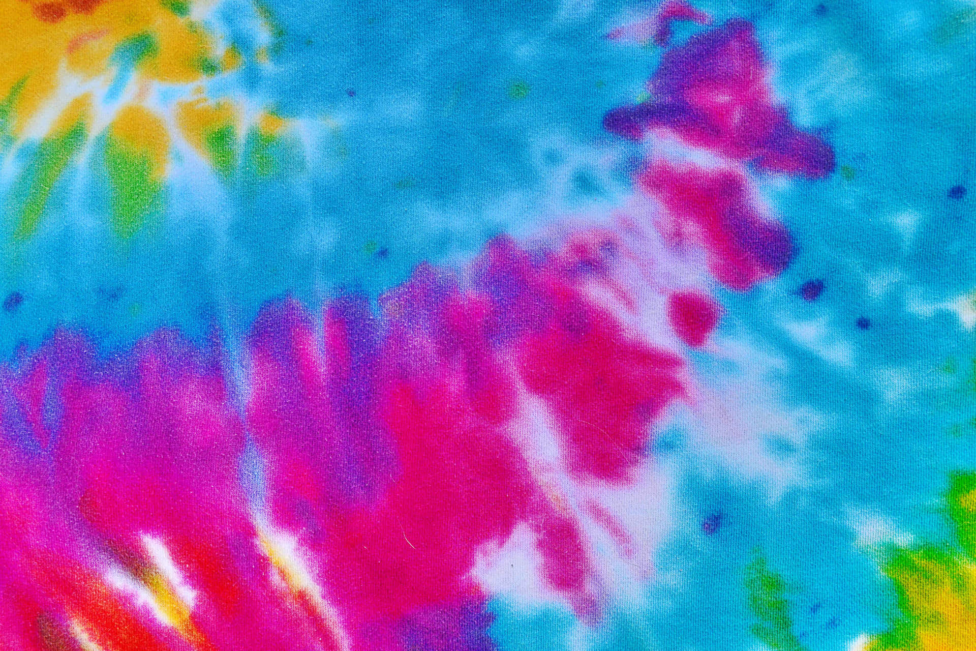 A Close Up Of A Tie Dyed Fabric