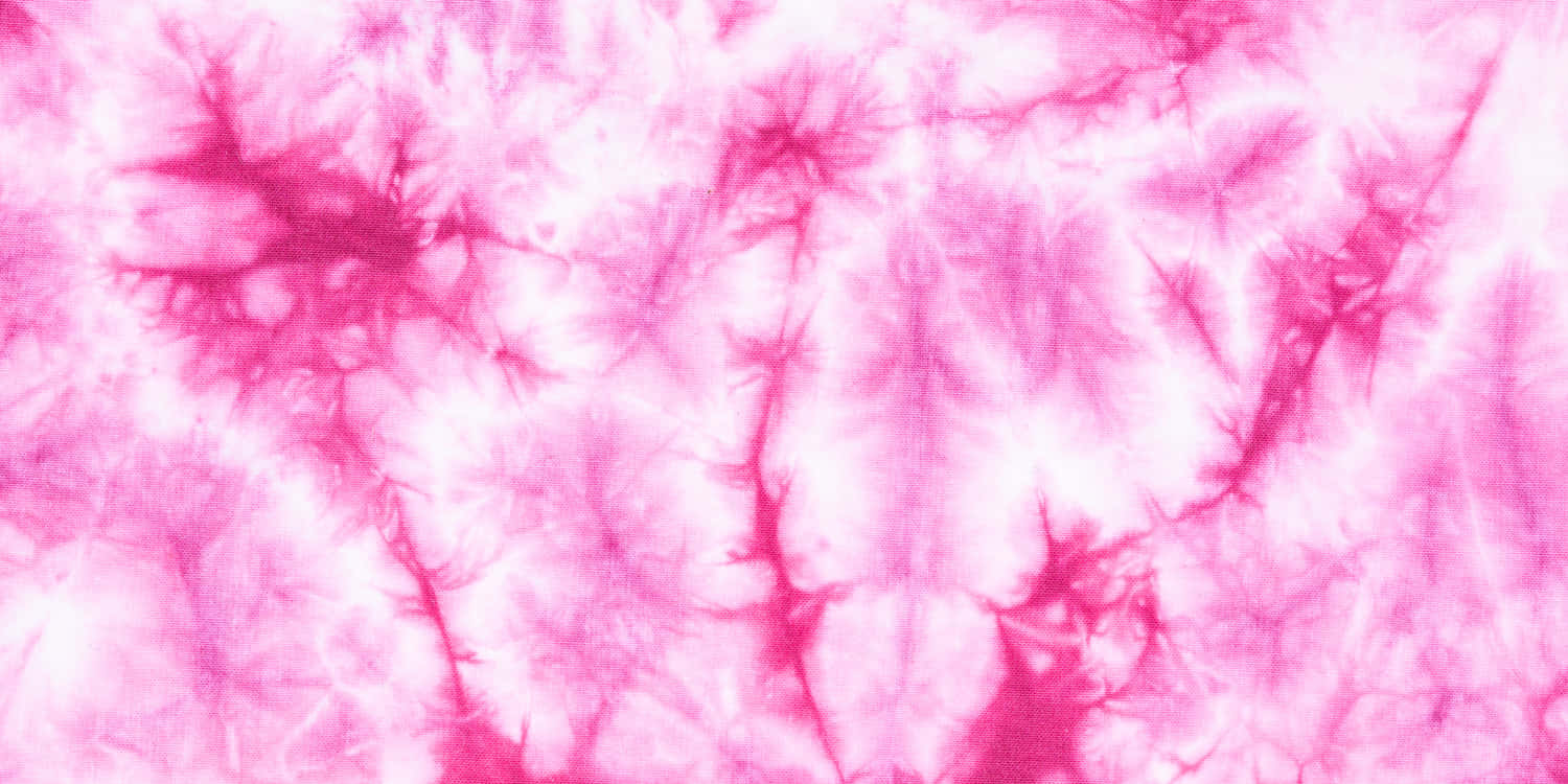 Colorful pinks and whites make a tie-dyed background