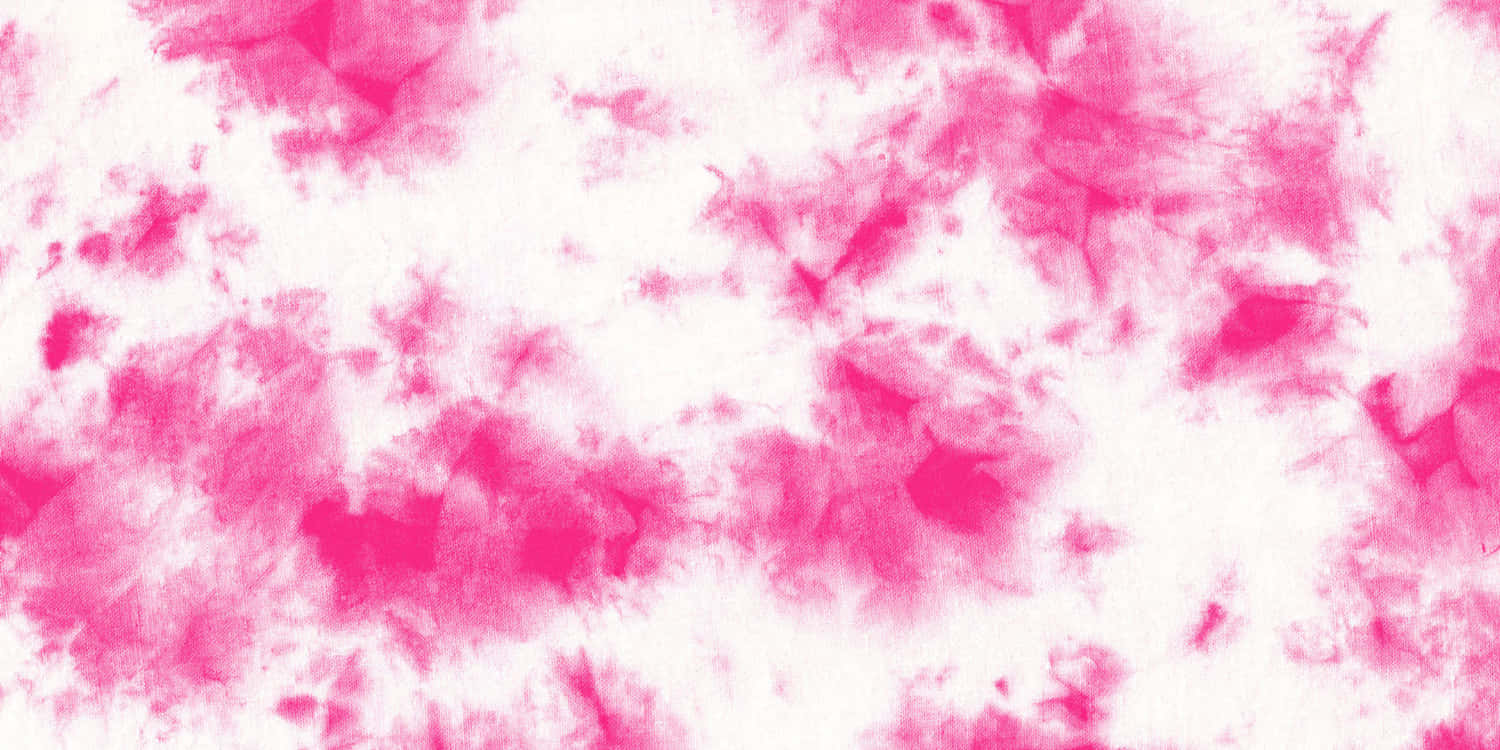 A Pink And White Tie Dyed Fabric