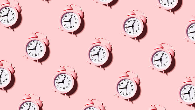 Pink Time Wallpaper
