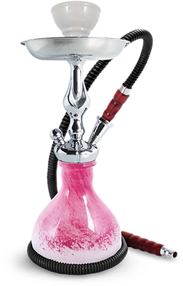 Pink Traditional Hookah PNG