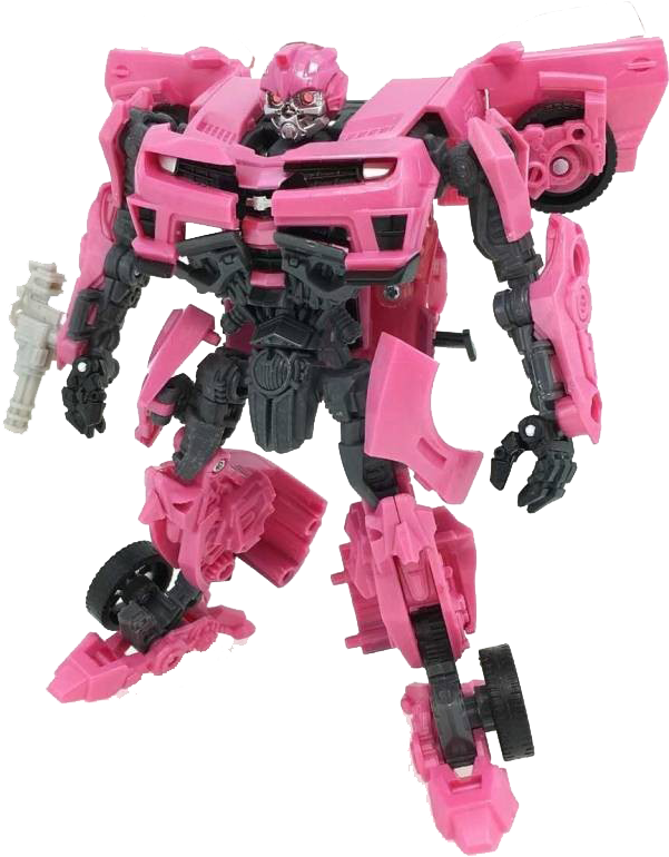 Download Pink Transformer Action Figure | Wallpapers.com