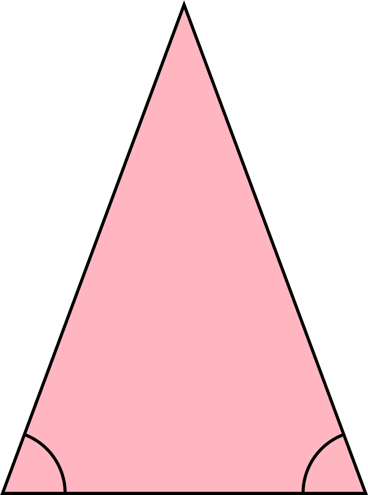 Pink Triangle Graphic PNG