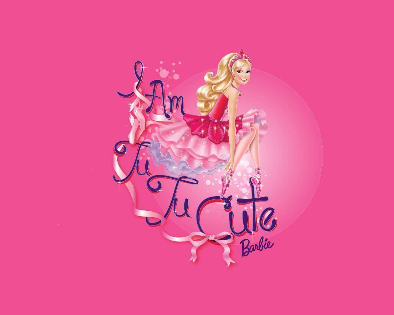 Pink Tutu Cute Barbie Wallpaper