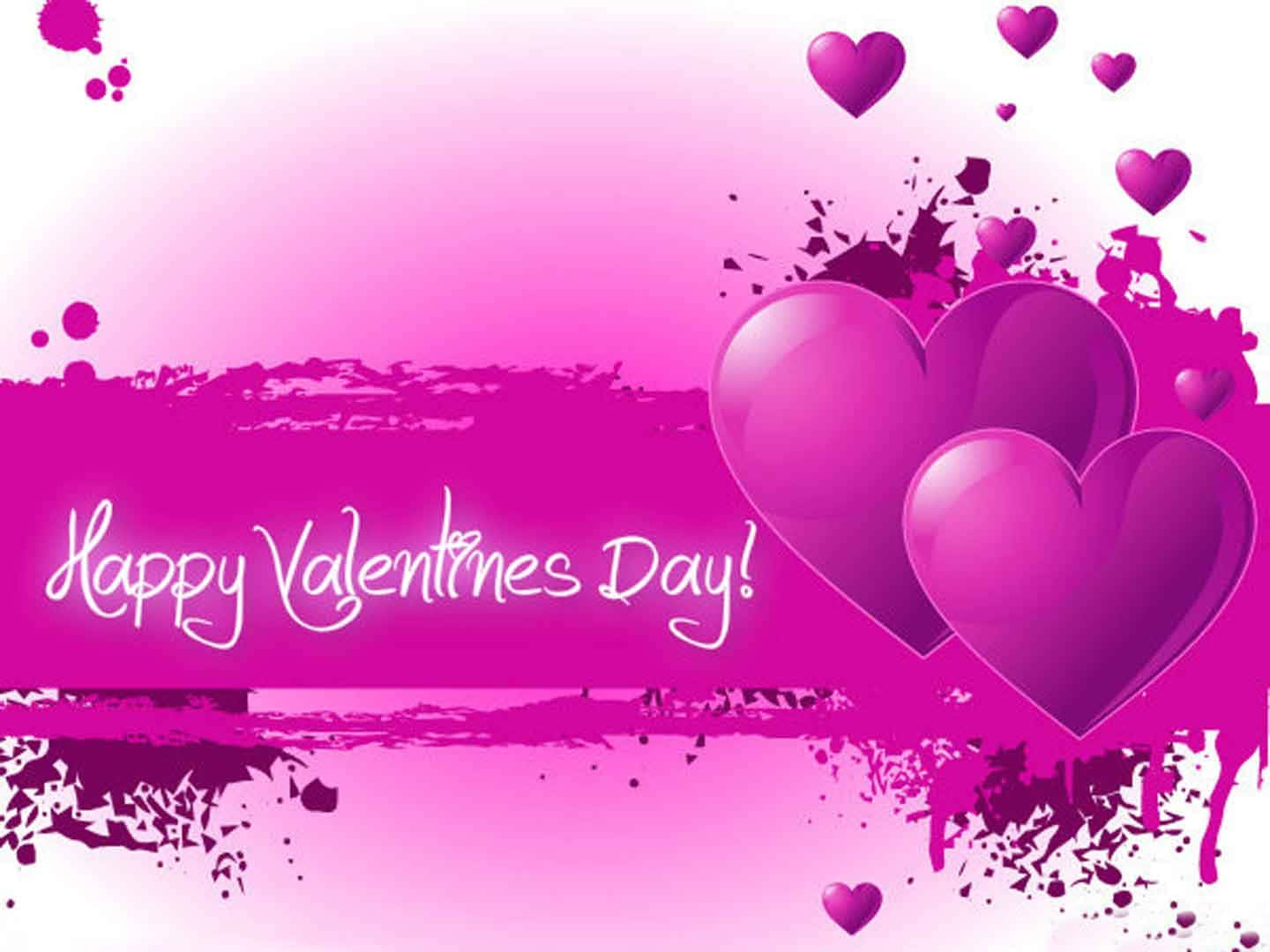 Express Love Uniquely with Pink Valentine's Day Wallpaper