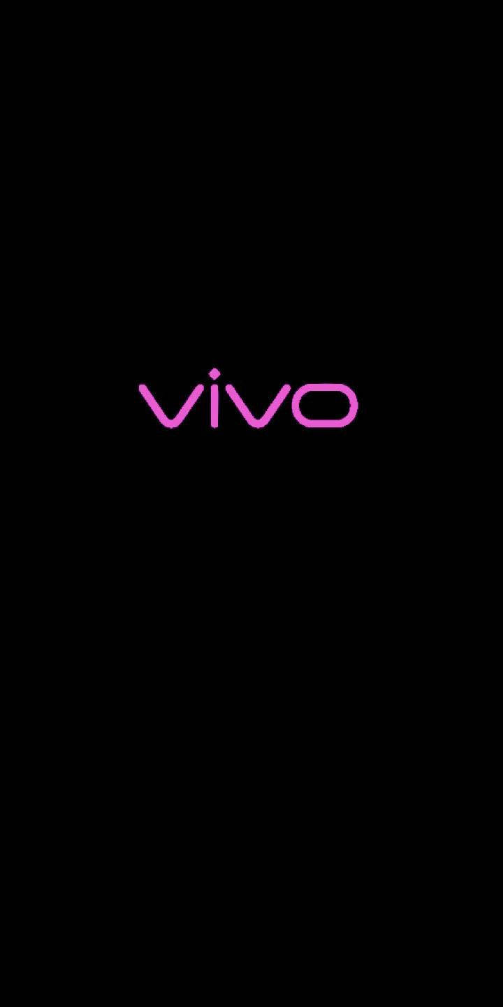 Pink Vivo Logo Dark Wallpaper