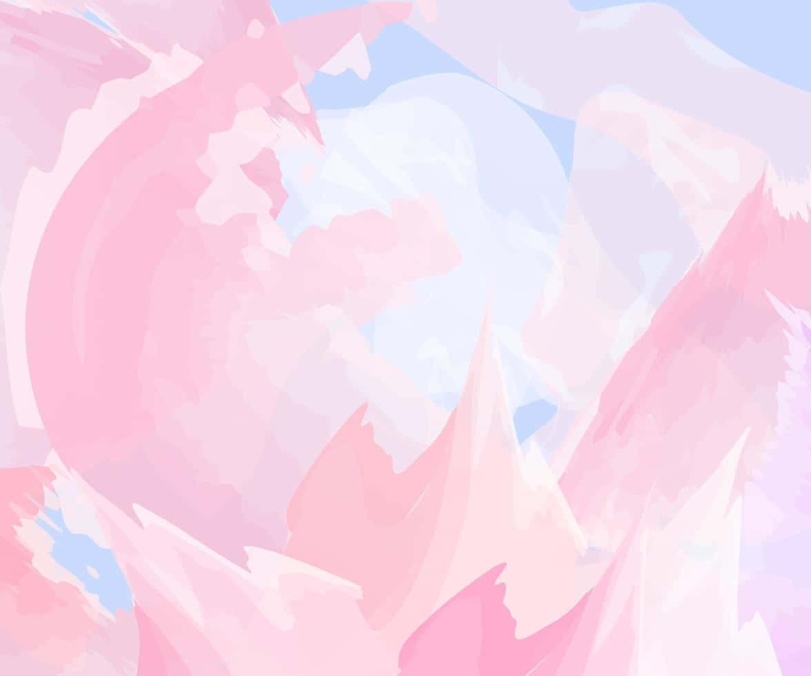 Verschönernsie Ihren Raum Mit Dieser Pinken Aquarell-malerei. Wallpaper