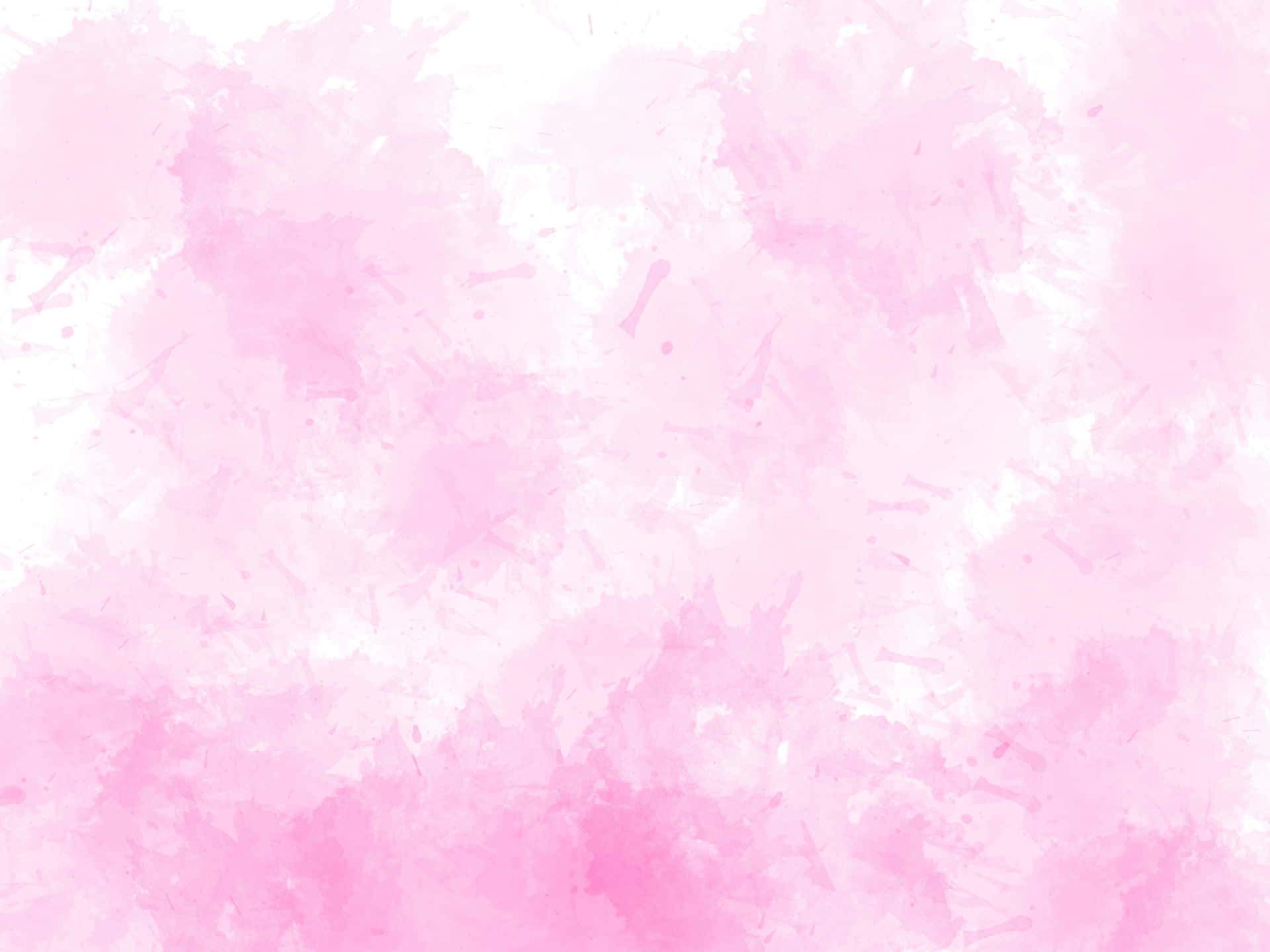 Aesthetic Pink Watercolor Background