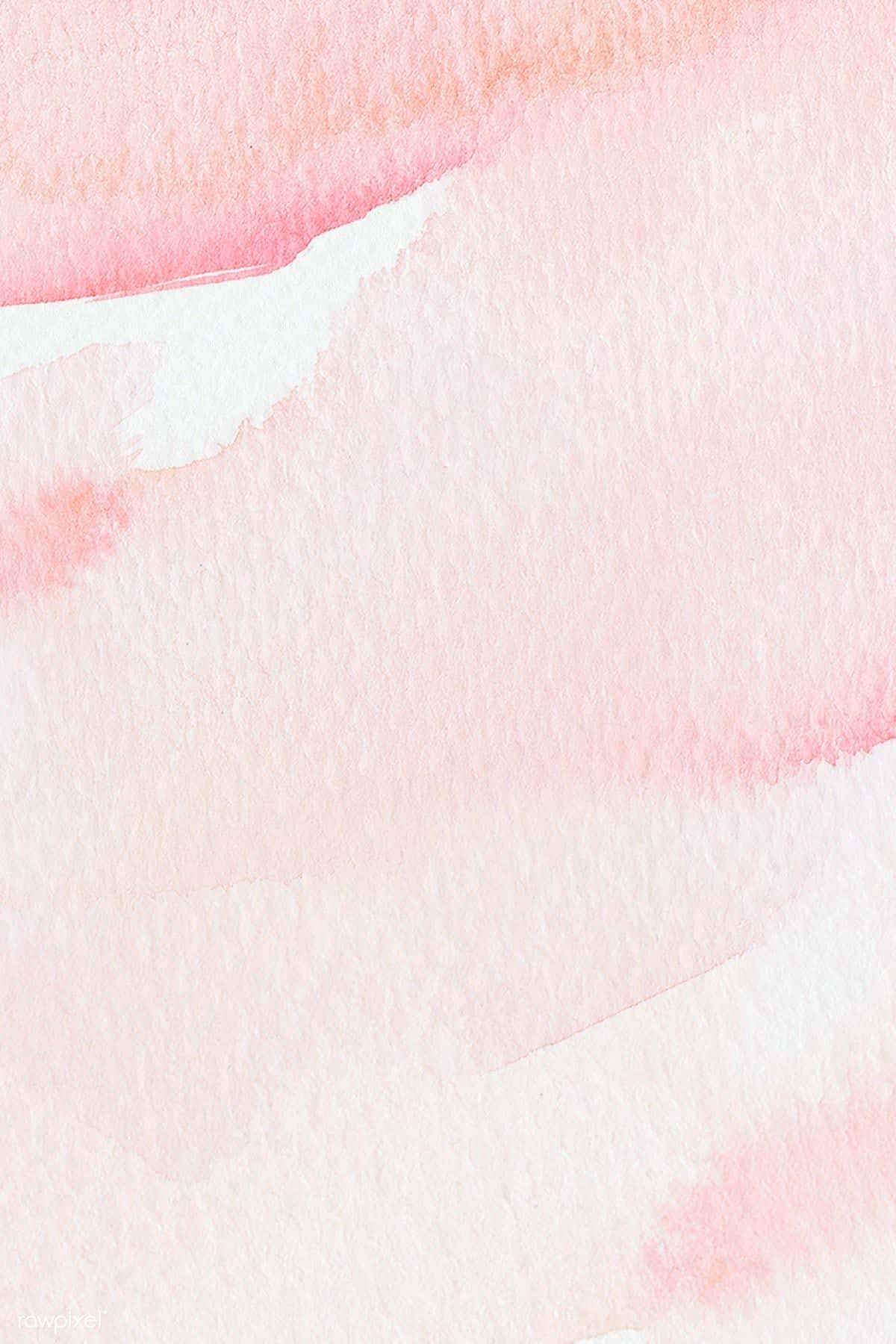 Wasserfarbenhintergrund Mit Rosa Und Weißer Wasserfarbe Wallpaper