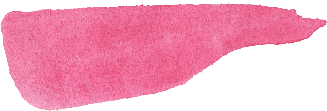 Pink Watercolor Brush Stroke PNG