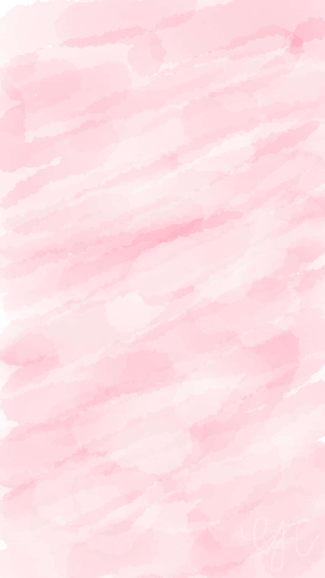 Soft Pink Watercolor Wallpaper