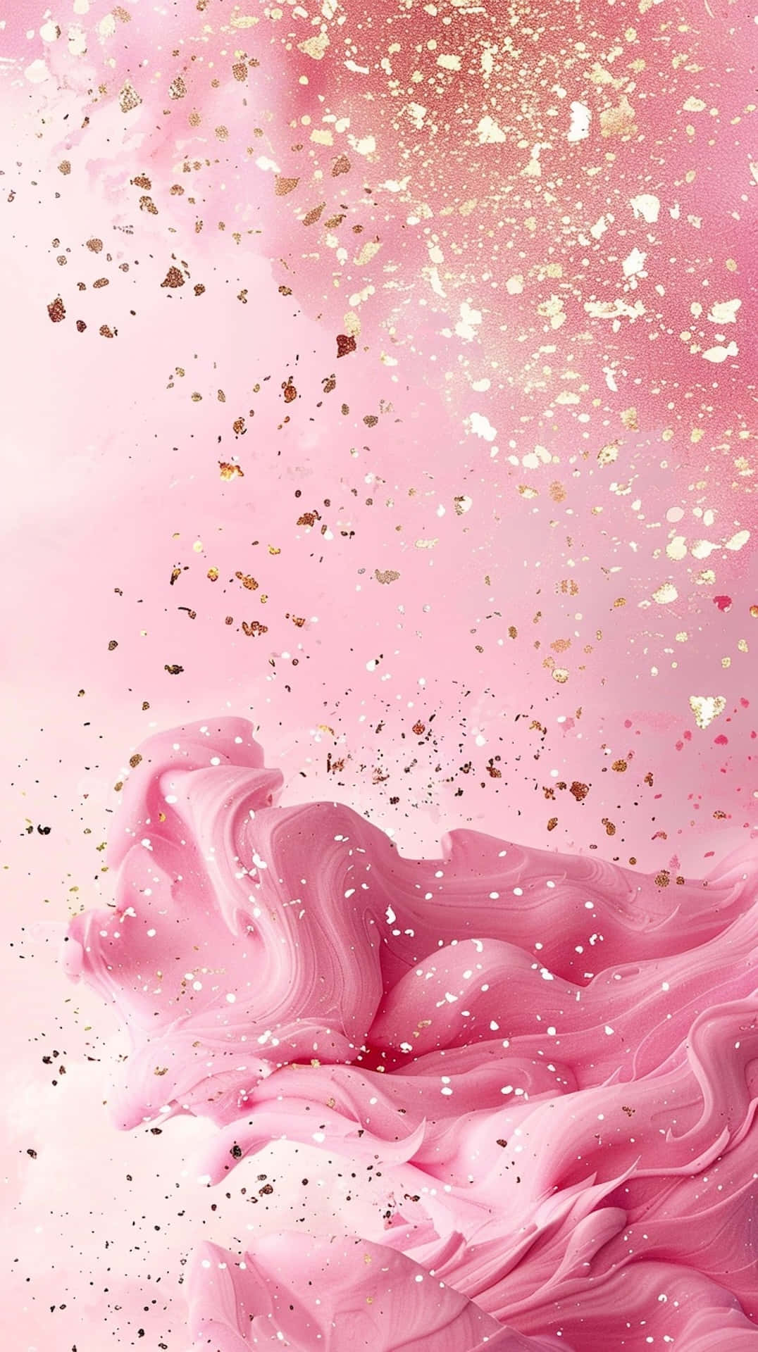 Pink Y2 K Aesthetic Background Wallpaper