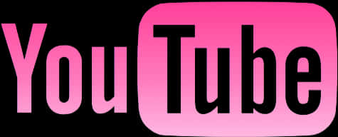 Pink You Tube Logo PNG