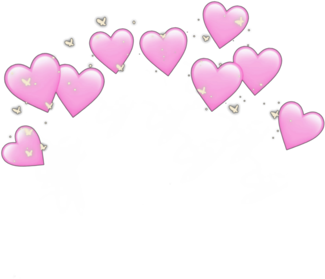 Pink_ Heart_ Crown_ Filter_ Effect PNG