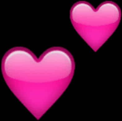 Pink_ Heart_ Emojis_ Trio PNG