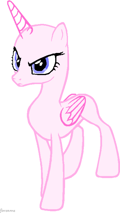 Pink_ Unicorn_ Vector PNG