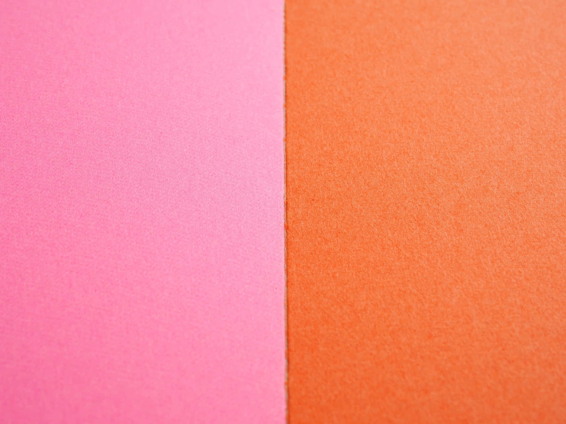 Pinkand Orange Divide Wallpaper