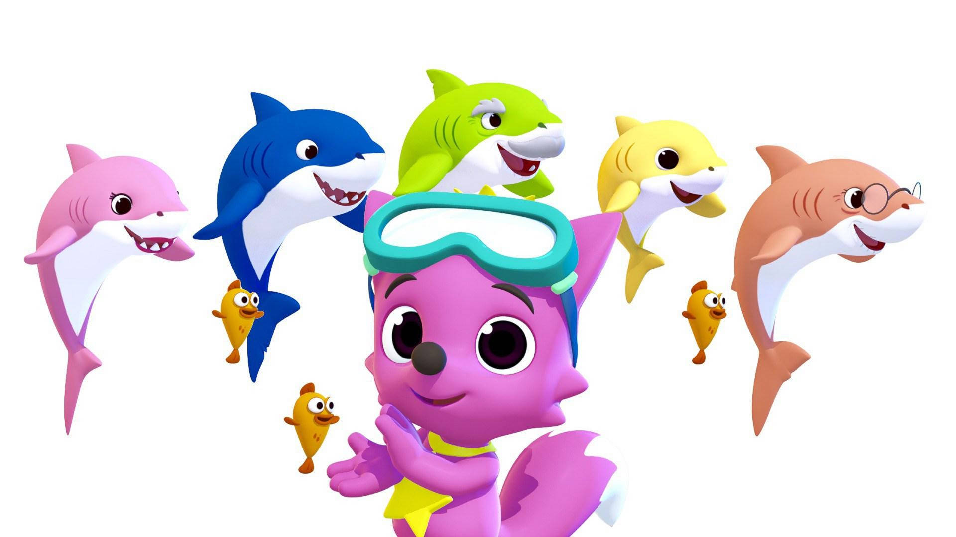 Pinkfong Baby Shark 3d Art