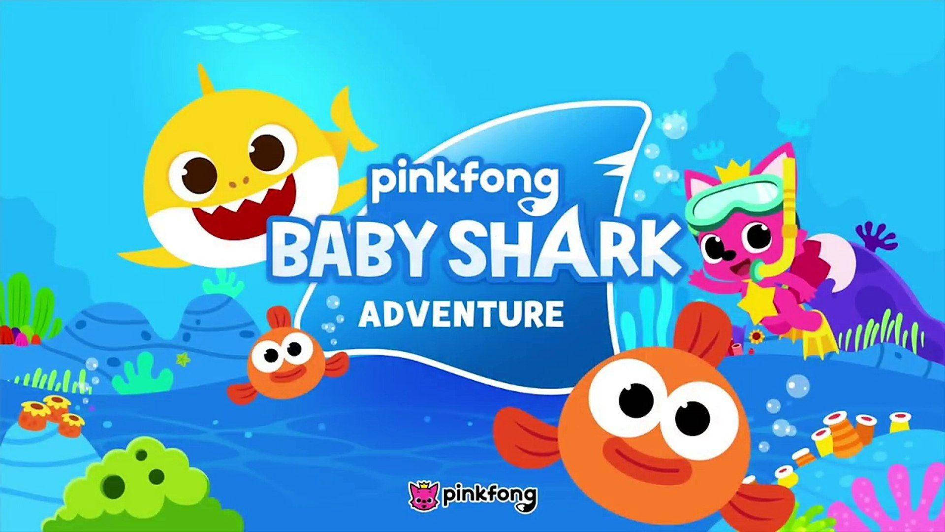 Pinkfong Baby Shark And Family Adventure Wallpaper