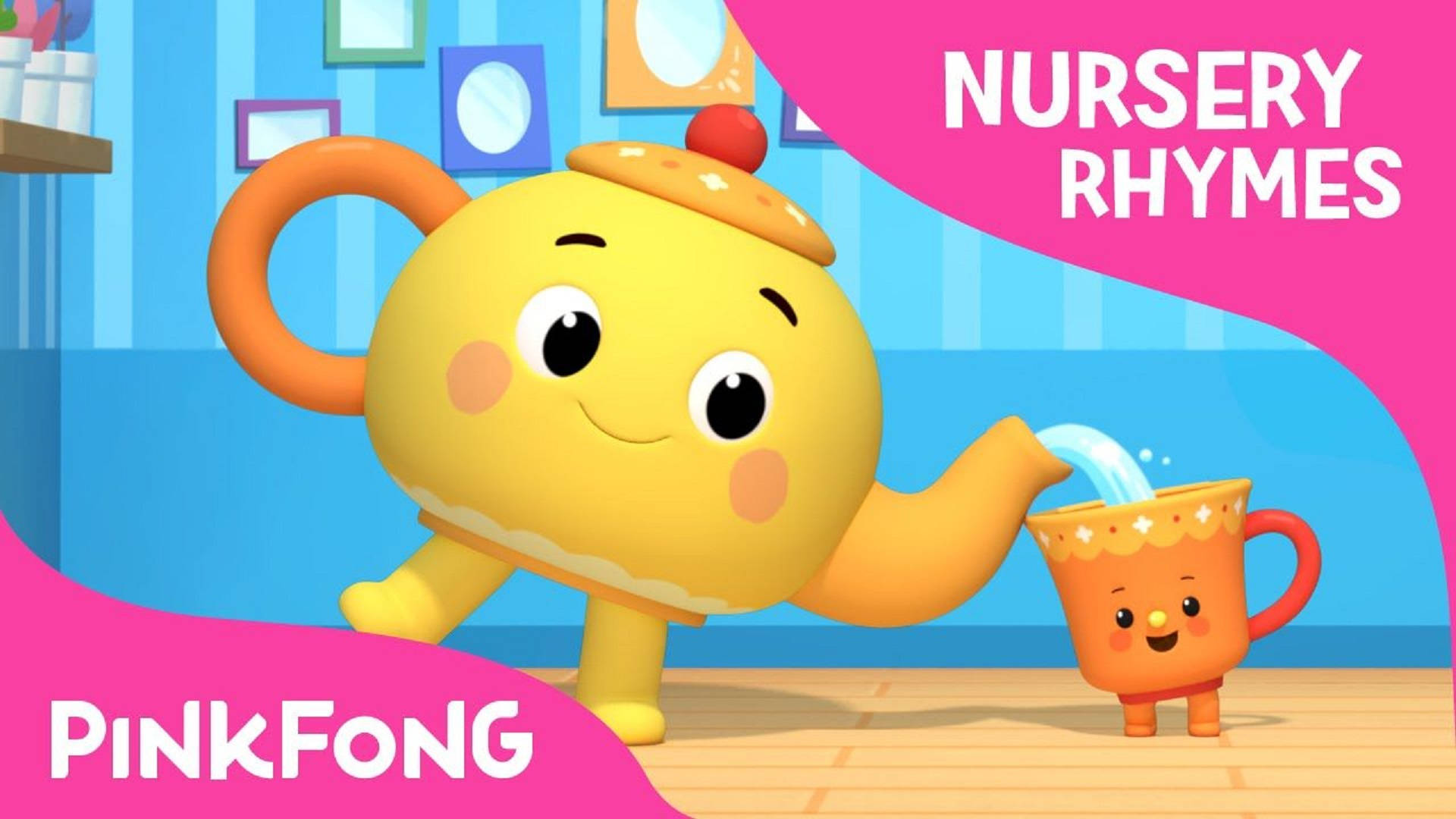 Pinkfong Nursery Rhymes Teapot Background
