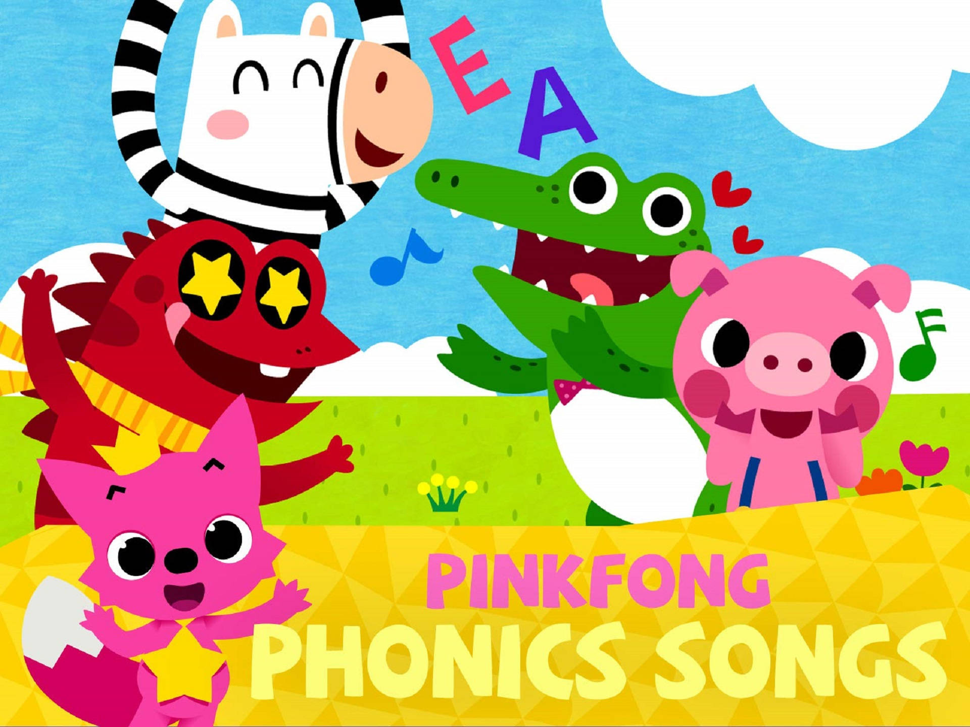 Pinkfong Phonics Songs Cover