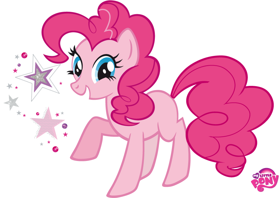 Pinkie Pie Animated Character PNG