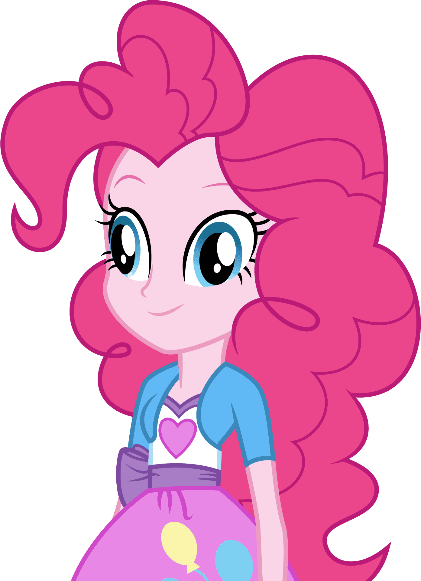 Pinkie Pie Equestria Girls Illustration PNG