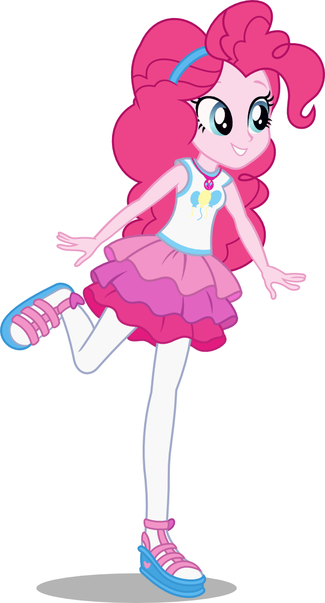 Pinkie Pie Equestria Girls Pose PNG