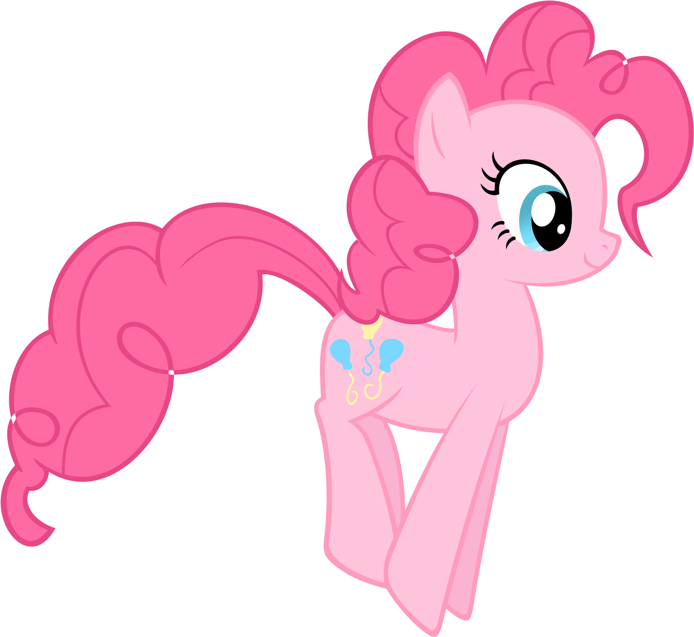 Pinkie Pie My Little Pony Vector PNG