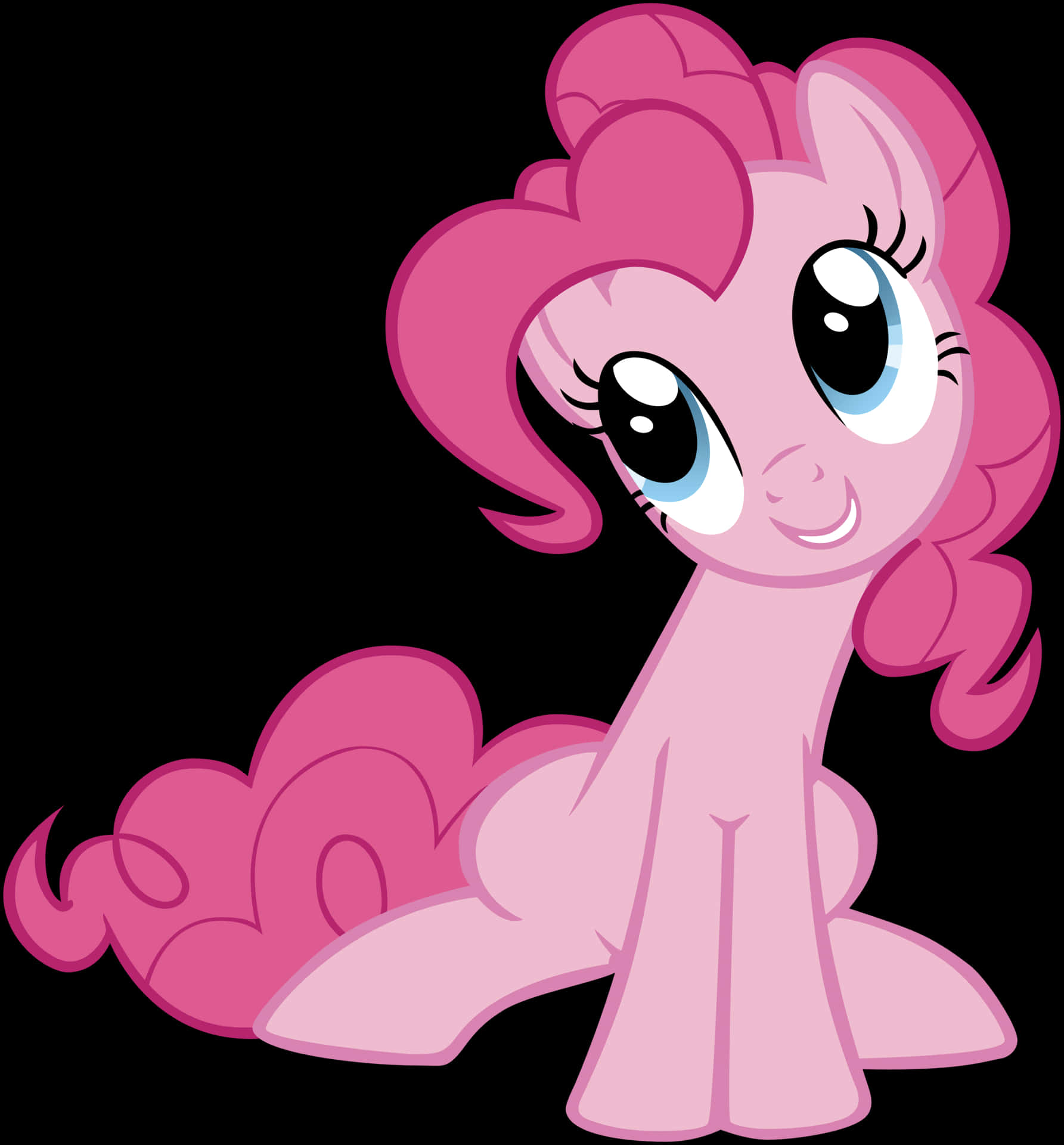 Pinkie Pie the bubbly and loving party pony