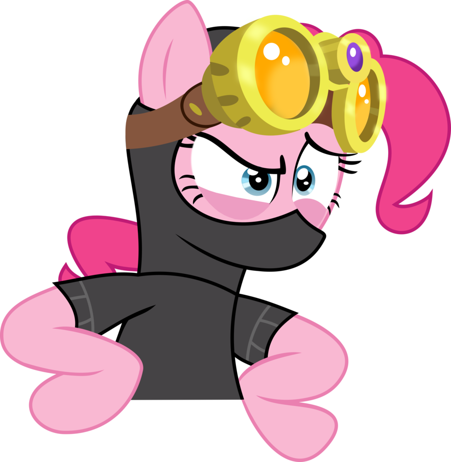 Pinkie Pie Spy Costume PNG