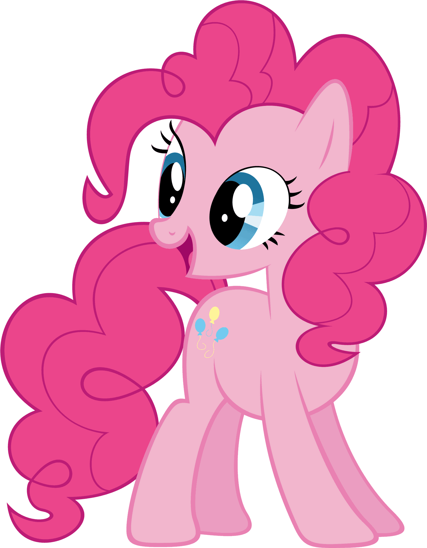 Pinkie_ Pie_ Happy_ Vector.png PNG