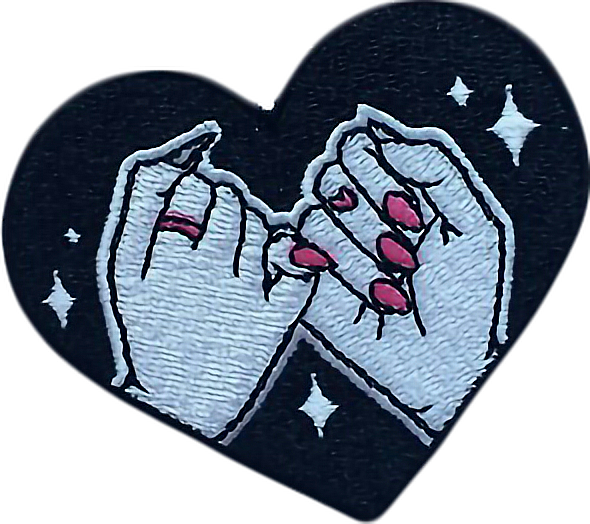 Pinky Promise Heart Tattoo Design PNG