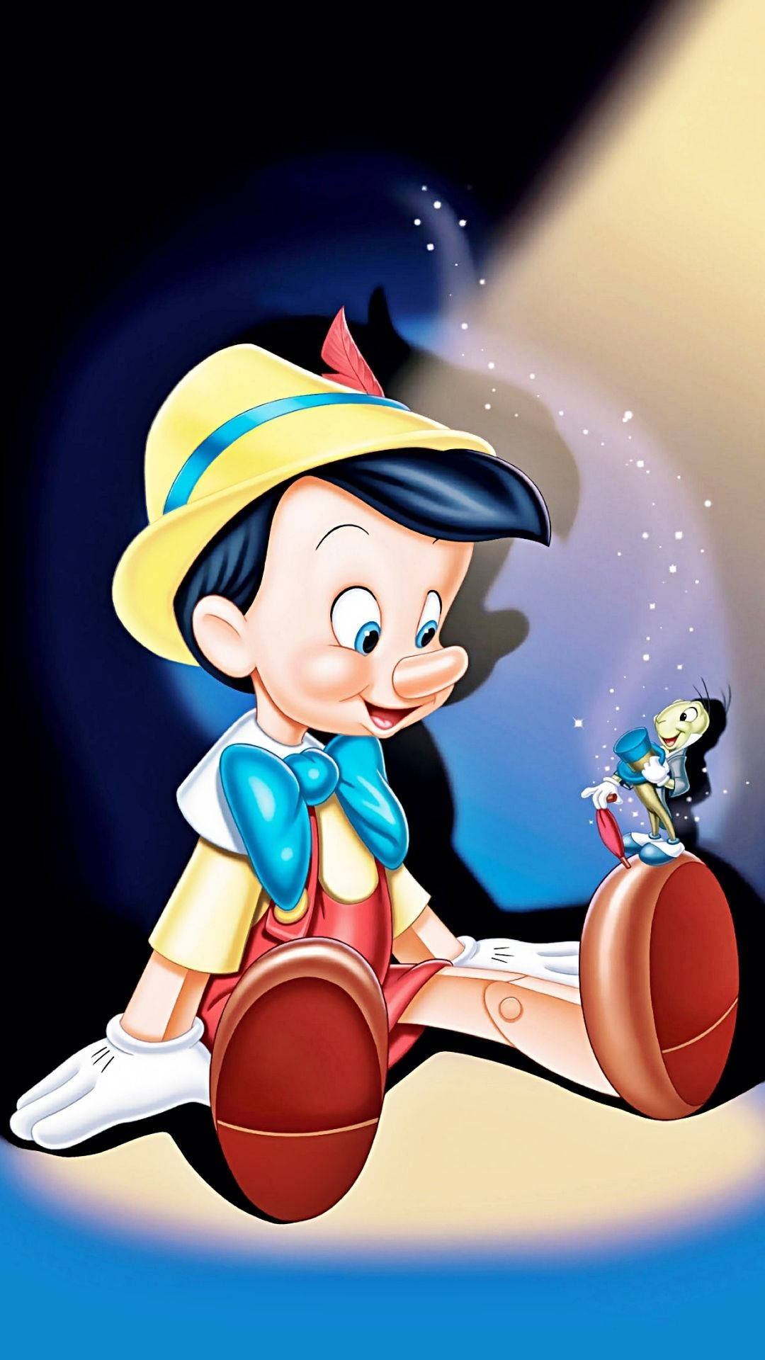 Pinocchio I Mørket Wallpaper