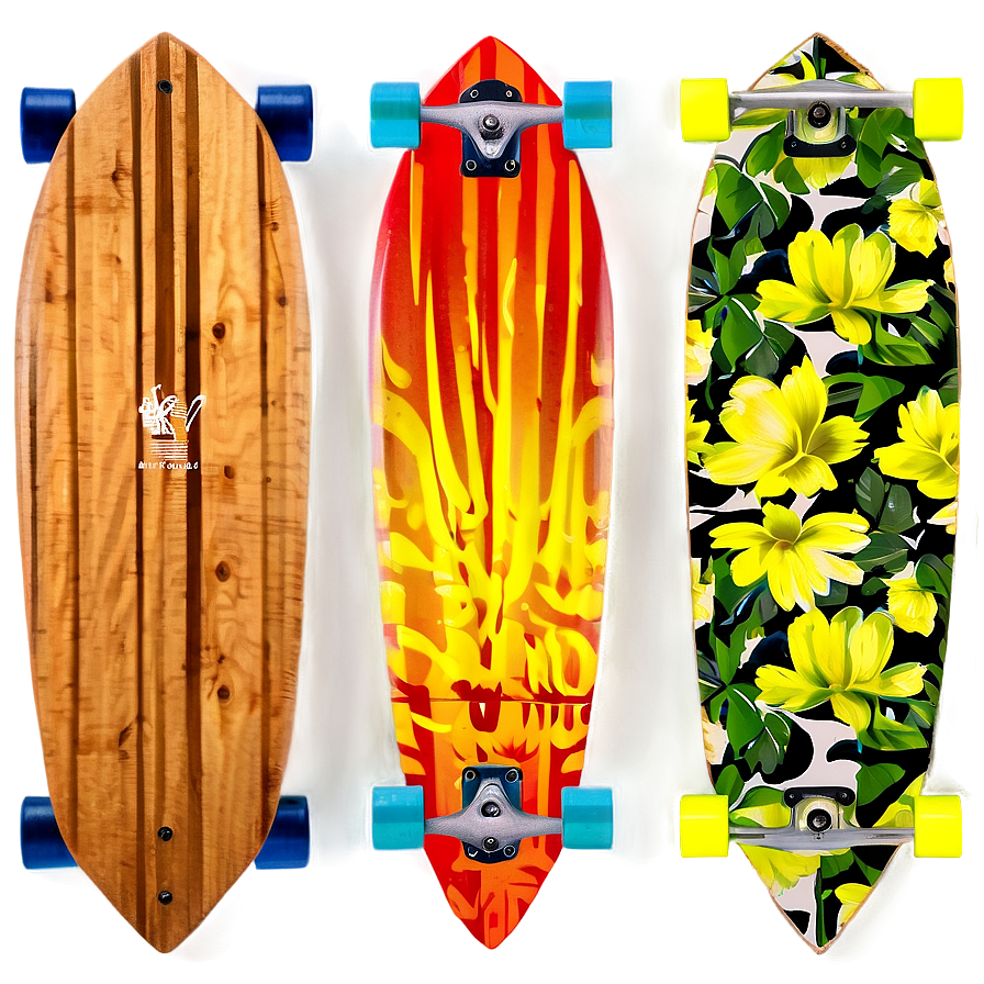 Pintail Longboard Png Vcg22 PNG