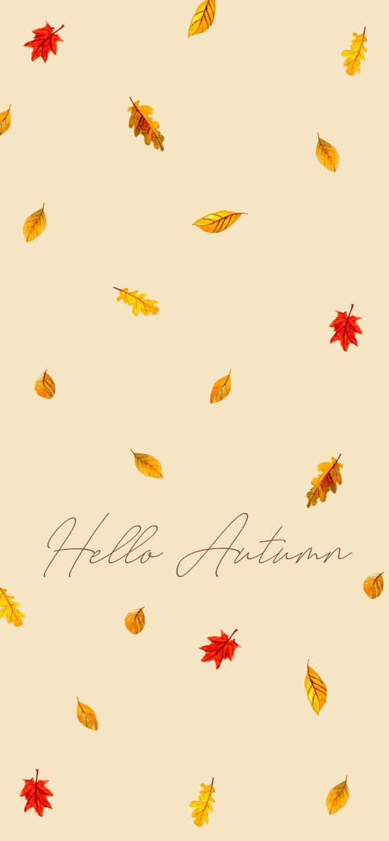 "The magic of autumn captured on Pinterest" Wallpaper