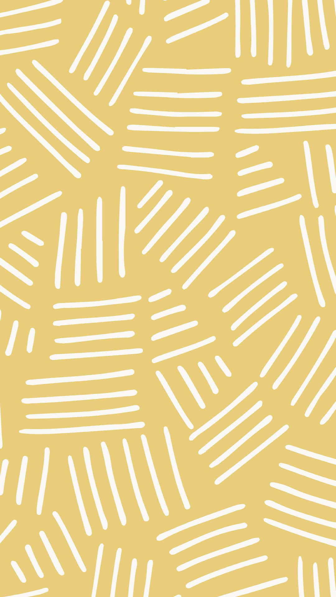 A Yellow And White Pattern With Lines