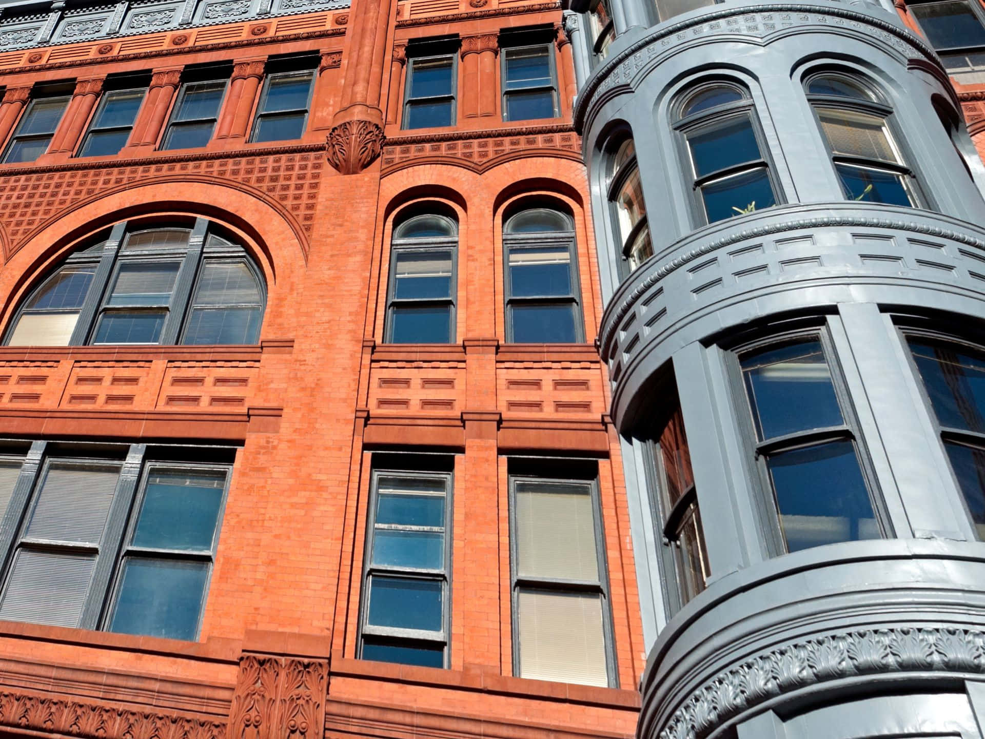 Pioneer Square Seattle Arkitektur Bakgrunnsbildet