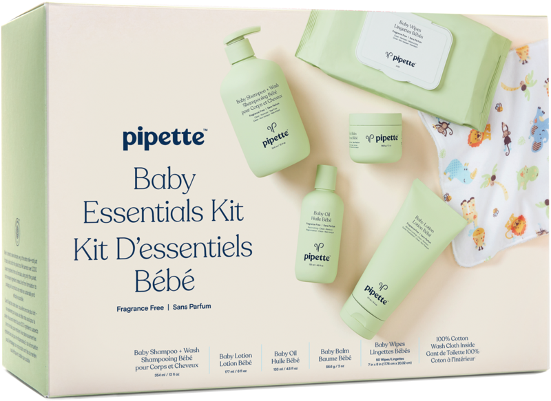 Pipette Baby Essentials Kit Packaging PNG