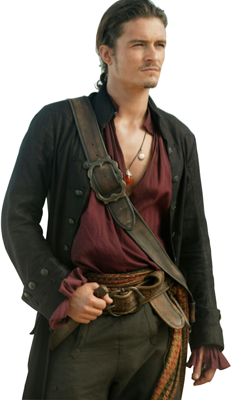 Pirate Character Pose PNG
